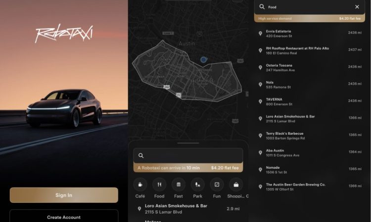 L&rsquo;application Robotaxi de Tesla : une surprise qui va bouleverser votre quotidien !