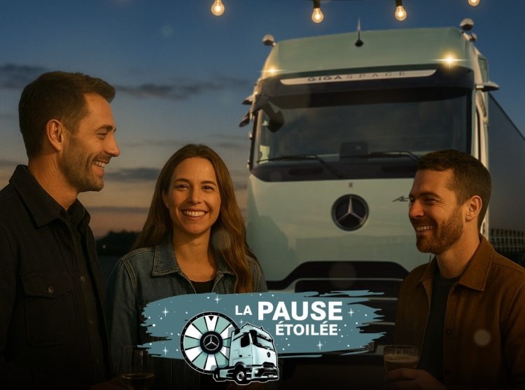Mercedes lance des soirées Speed Dating inattendues avec l’Actros L, vous ne devinerez jamais ce qui vous attend !