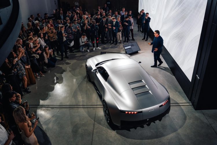 L’Audi Concept C fait sensation lors de sa rencontre explosive avec le public londonien !
