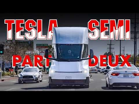 Une comparaison étonnante mais logique du Tesla Semi par Jay Leno qui va vous surprendre !